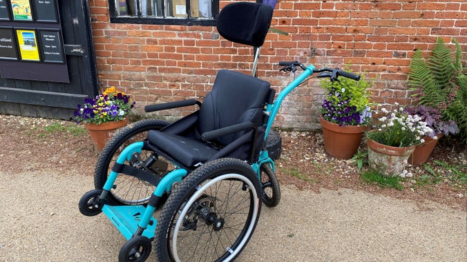 An image of one of the mountain push trikes available at Blickling Estate, Norfolk
